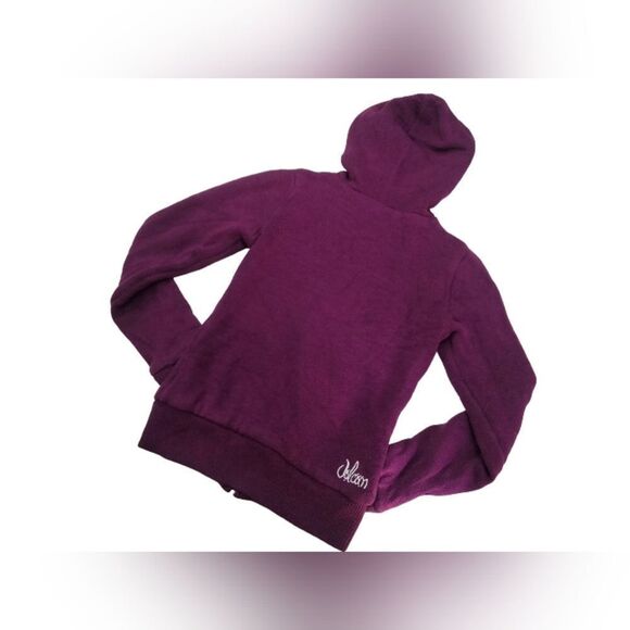 Reversible Volcom Zip Up Sweater Hoodie - Picture 8 of 11